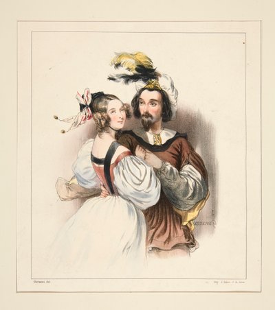 FÉVRIER - Paul Gavarni