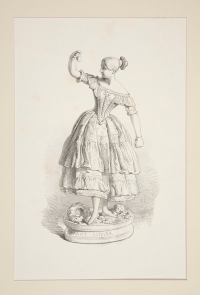 Fanny Elssler - Paul Gavarni