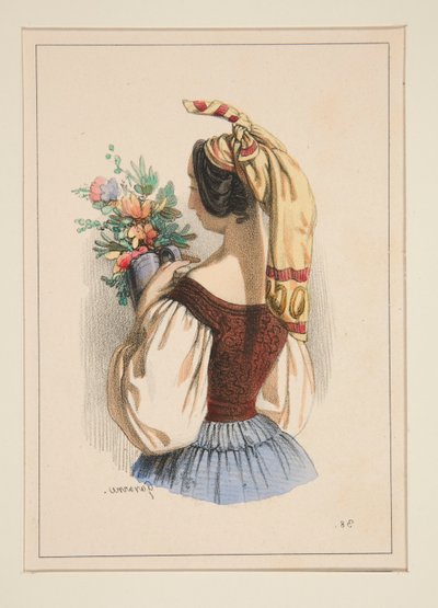 Fantaisie Espagnole - Paul Gavarni