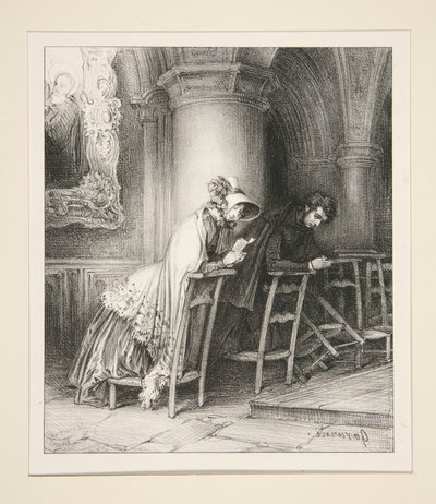 Modes Parisiennes - Paul Gavarni