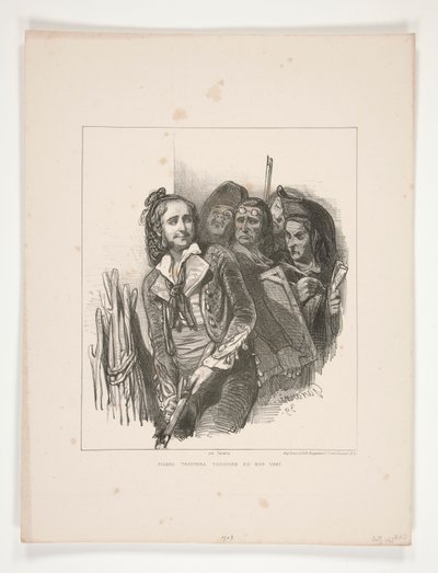 Figaro trouvera toujours du bois vert. - Paul Gavarni