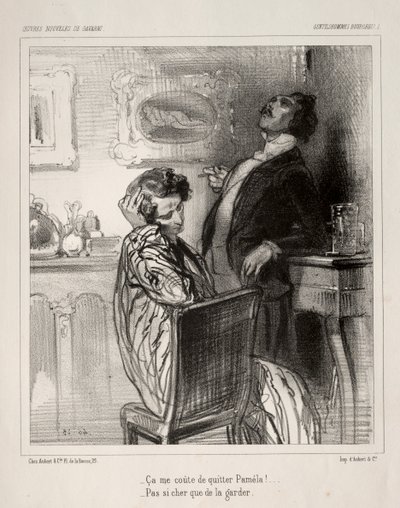 Gentils hommes bourgeois - Paul Gavarni