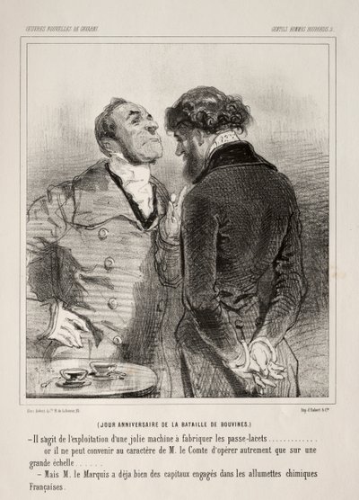 Gentils Hommes Bourgeois - Paul Gavarni
