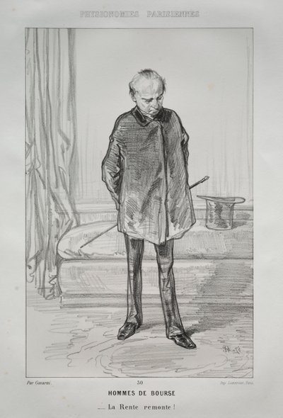 Hommes de Bourse - Paul Gavarni
