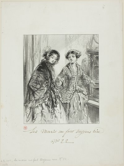 Les maris me font toujours rire : La dernière passion de mon mari - Paul Gavarni