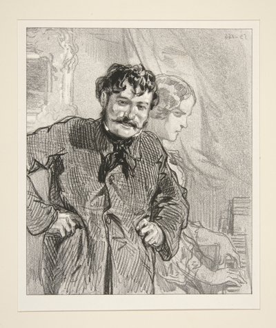Je suis comme ce personnage de - Paul Gavarni