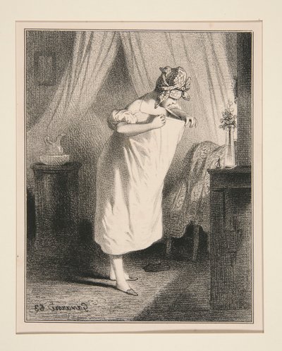 La recherche de l - Paul Gavarni