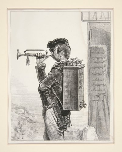 LE MARCHAND DE ROBINETS - Paul Gavarni