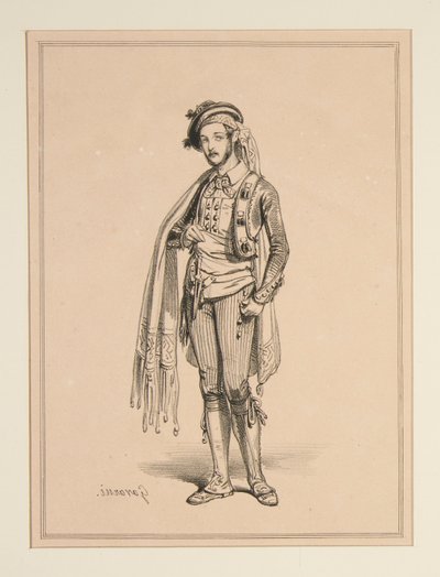 Le Muletier - Paul Gavarni