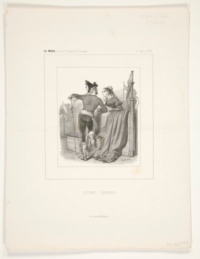Le toréador - Paul Gavarni