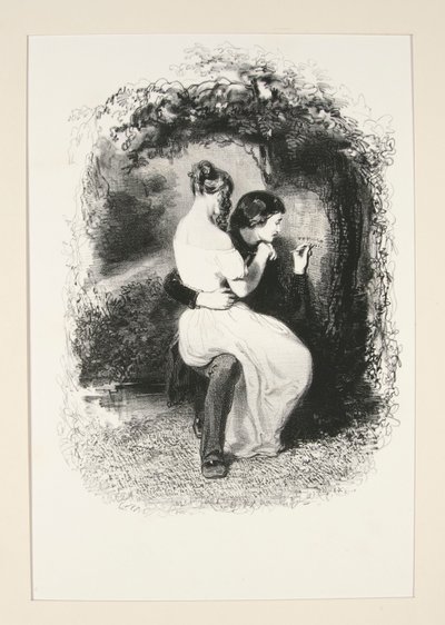 La Feuille et le Serment - Paul Gavarni