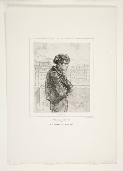 La chasse au mouchoir - Paul Gavarni