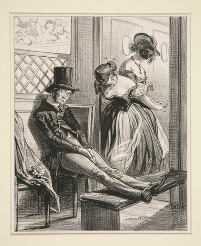 Le Carnaval, no. 5: Ah! Mon Dieu, c - Paul Gavarni