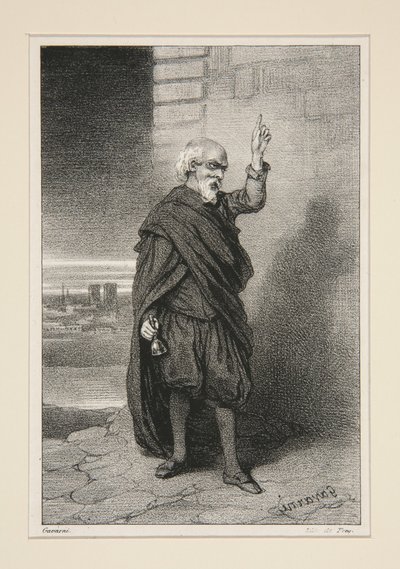 Le clocheteur des trépassés - Paul Gavarni