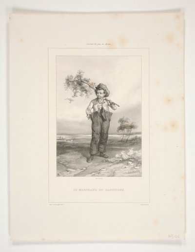 Le marchand de hannetons - Paul Gavarni
