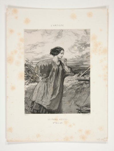 Les Femmes Artistes - Paul Gavarni