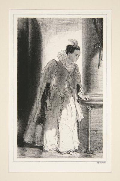 Marguerite de France. 1560. - Paul Gavarni