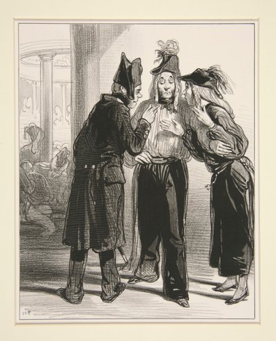 No. 32 - Tais-toi, moutard, faut laisser jaser l - Paul Gavarni
