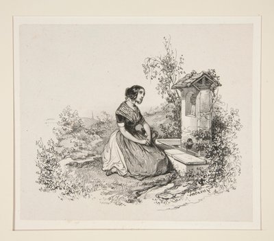 Notre-Dame de la Fontaine - Paul Gavarni