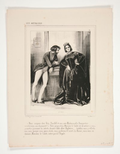 Nous Soupons Chez Very - Paul Gavarni
