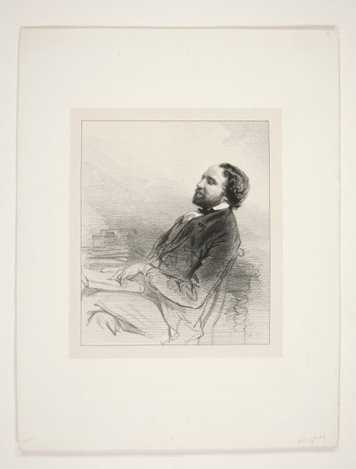 Vieux-Nick (Émile Forgues) - Paul Gavarni