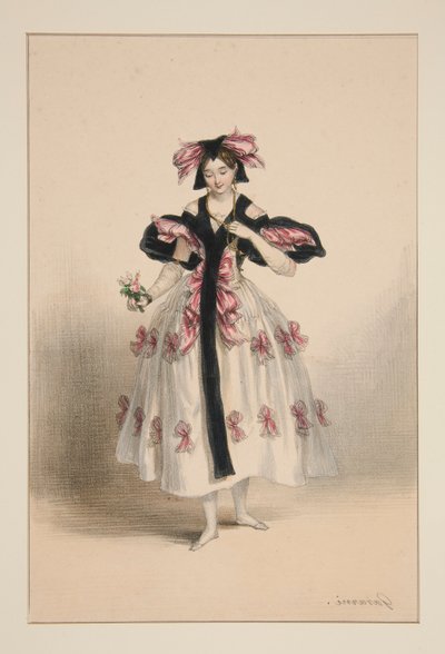 Paysanne - Paul Gavarni