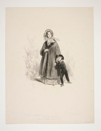 PÉLISSE DE CACHEMIRE (Delisle) - Paul Gavarni