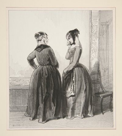 Pamela, tu me dois l - Paul Gavarni