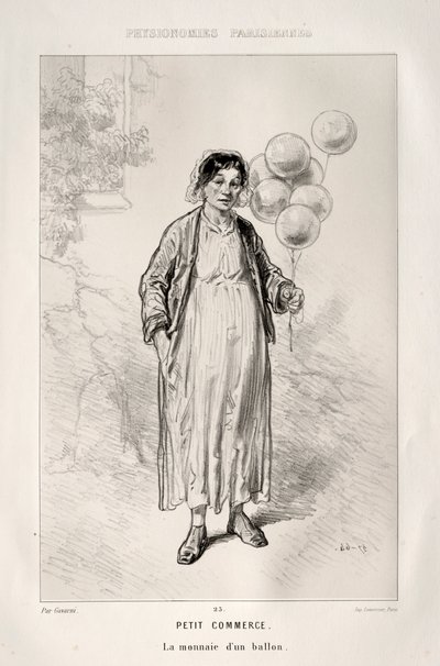 Petit Commerce - Paul Gavarni