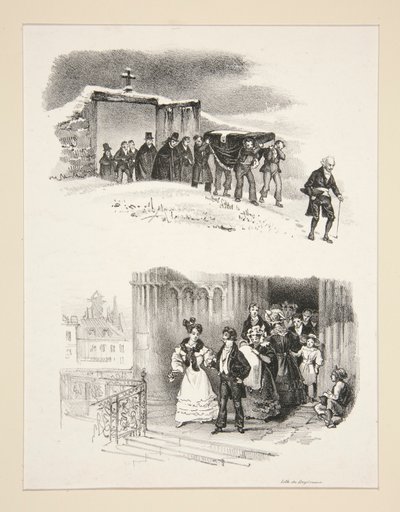 Petites figures VI - Paul Gavarni