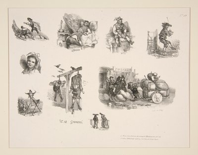 Petites figures XVII - Paul Gavarni