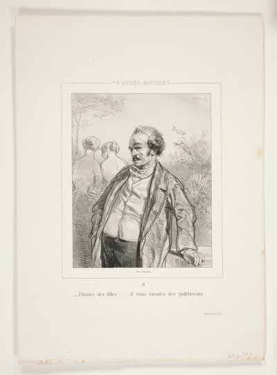 Plantez des filles - Paul Gavarni