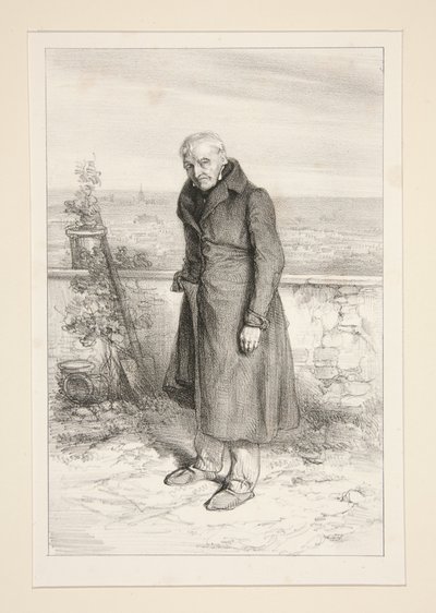 Quatre-vingt-dix ans (Chevallier, père de Gavarni) - Paul Gavarni