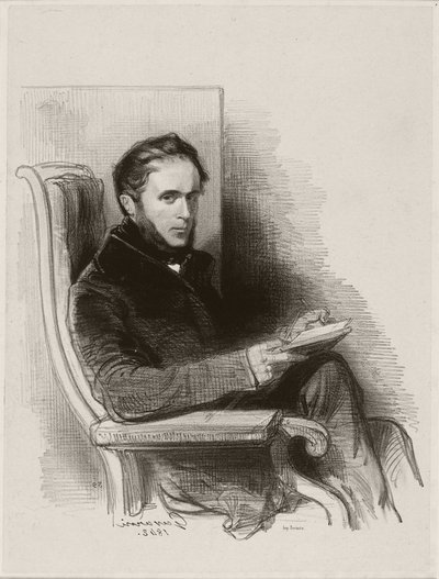 Raymond La Garrigue, 1842 - Paul Gavarni
