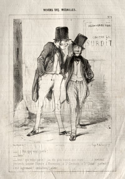 Revers des médailles - Paul Gavarni