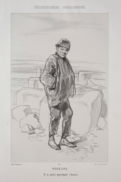 Rôdeurs - Paul Gavarni