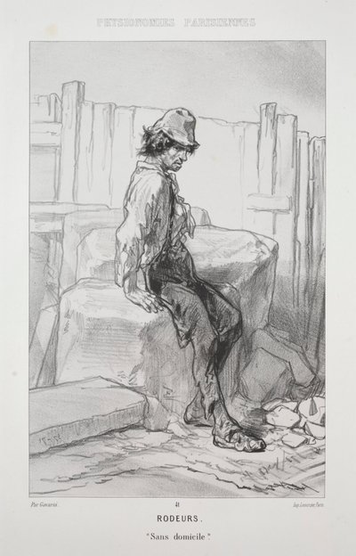 Rodeurs - Paul Gavarni