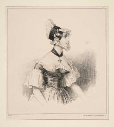 Soubrette - Paul Gavarni
