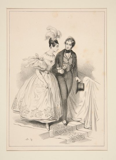 Souvenir du bal de l... - Paul Gavarni