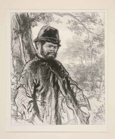 Sur le chemin de Toulon - Paul Gavarni