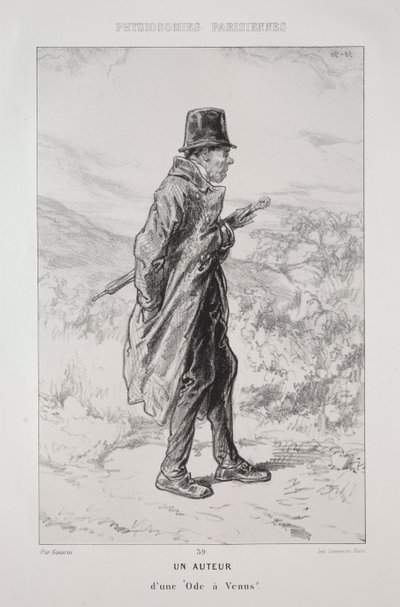 Un Auteur - Paul Gavarni