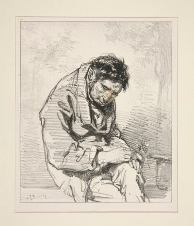 Un amant des Muses - Paul Gavarni