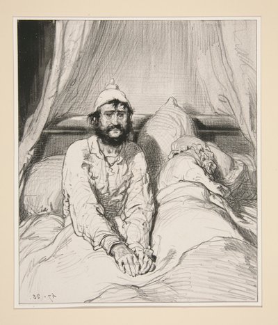 Un jour - Paul Gavarni