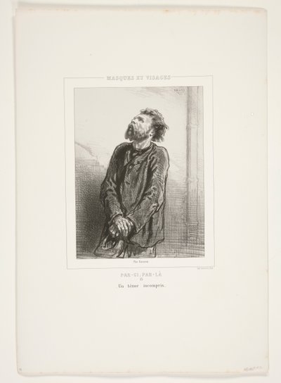 Un ténor incompris. - Paul Gavarni
