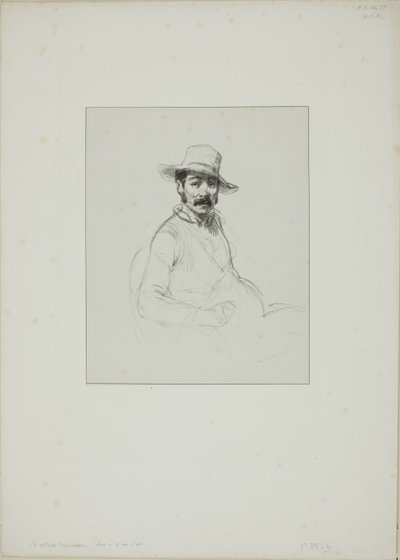 Sans titre (Le soldat-ouvrier) - Paul Gavarni