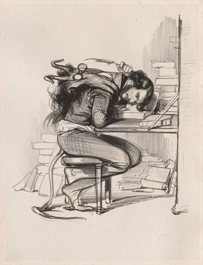 Émile Forgues Old Nick, vers 1835-1840 - Paul Gavarni