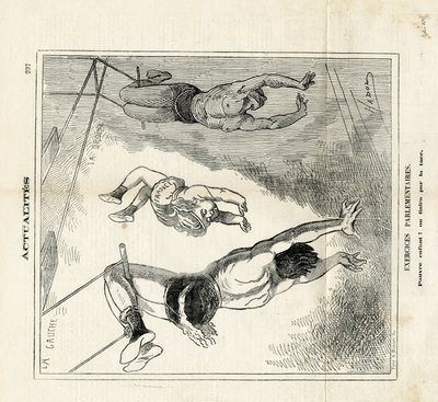 Illustration de Hadol (1835-1875) dans Le Charivari - Paul Hadol