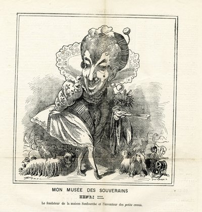 Illustration de Hadol (1835-1875) dans Le Charivari - Paul Hadol