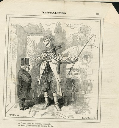 Illustration de Hadol dans Le Charivari - Paul Hadol