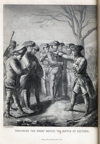 Frédéric le Grand avant la bataille de Leuthen, 1882 - Paul Haendler